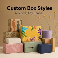 Flach Faltbare Individuell Bedruckte Papierkartons Leichtgewichtige Überraschungsgeschenkverpackung Boxen Personalisierte Überraschungsverpackung