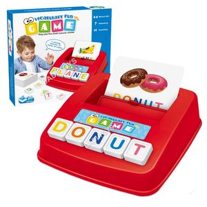 เด็กการศึกษาในช่วงต้นการเรียนรู้หน่วยความจำของเล่นปัญญาของเล่น<span class=keywords><strong>ตัว</strong></span>อักษรตัวอักษร<span class=keywords><strong>ภาษา</strong></span>อังกฤษการสะกดคำเกม - Product Image 2
