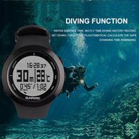 Jam Tangan Selam Profesional Sunroad FR730 10ATM, Algoritma NDL, Dukungan Nitrox, Jam Digital Pria, Vendor