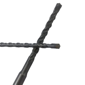 Pexmientas 6mm Cross Head Tungsten Carbide Concrete <strong>Brick</strong> <strong>Block</strong> Stone Masonry SDS-Plus Rotary Hammer Drill Bit - Product Image 1