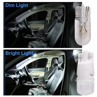 Neue 12V Keramik Kleinwagen LED-Lampe T10 W5W 194 168 2825 Auto lichter Auto Kennzeichen Glühlampe Tür leuchte 2835 2SMD Clear Lens