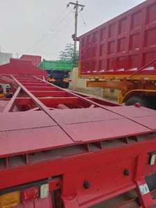 Semirremolque de Plataforma de 3 Ejes, Apto para Diversos Terrenos, Fuerte Agarre, Confiable y Duradero - Product Image 5