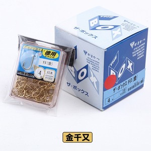 Anzuelos de pesca Gamakatsu negros, tamaño 4, con púas, para pesca en el mar, para pescar plátanos, paquete de 78 - Product Image 4