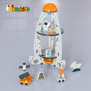 Juguete de juego de simulación OEM, lanzador espacial, juego de cohetes con astronautas W04F046 - Product Image 3