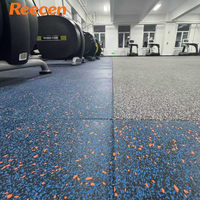 Tapis de sol en caoutchouc emboîtable haute densité 20 mm, antidérapant, insonorisant, ignifuge, écologique, imperméable, pour stand de tir extérieur
