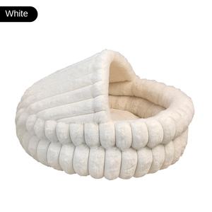 Chenil pour animaux de compagnie en tissu solide, épais, chaud, écologique, pour petits chiens, universel, avec coque amovible et lavable - Product Image 5
