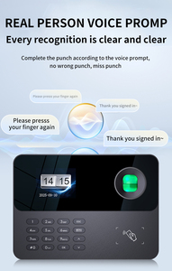Comet E300P Eigenständige Biometrische Fingerabdruck-Zeiterfassung 2,4 Zoll Bildschirm USB 1000 Fingerabdruck-Kapazität 100000 Aufzeichnungen - Product Image 4