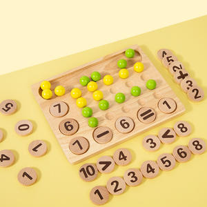 อุปกรณ์ช่วยสอนคณิตศาสตร์สำหรับเด็กอนุบาลมีสิบเฟรมได้รับการรับรอง CE/CPC - Product Image 2