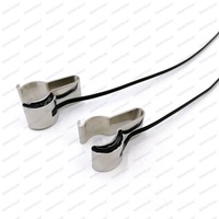Sonde de capteur de température NTC 5K 10K 100k personnalisée avec clip en laiton pour système de canalisation