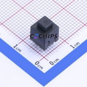 BTSA-N-P-12 Push Button Switch Through hole Component (THT) Switch No Lock Square Button Through Hole 50mA - Product Image 1