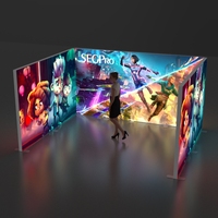 Lintel Solution Complète pour Boîtes Lumineuses d'Exposition – Système Portable Personnalisé avec Cadre PVC/Aluminium pour Affichage d'Exposition