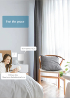 Nuevo Diseño, Estándar Europeo, Interruptor de Luz de Pared Inteligente de 2 Canales, Ahorro de Energía, Cristal, 10A, WiFi, 220V