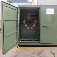 JZP Industriel 400kVA 34.5/0.48kV Triphasé Loop Feed Dead Front Transformateur Pad Pour Réseau Industriel