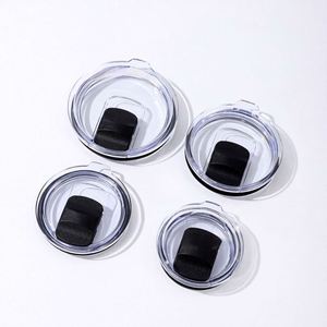 12oz/16oz/20oz/30oz Non-Slip Magnetic <b>Push</b> Plate Cover Insulated Cold Car Cup Spill Resistant Mag Slider Cover - Product Image 1