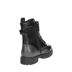 Bottines pour filles Liu-Jo noires 4F4321 EX123 avec boucle cloutée - Product Image 3