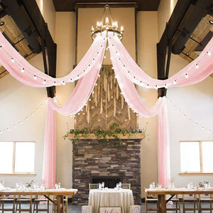 Decorative Party Draping Wedding Create a Stunning Entrance with Ceiling Draping Hoop - Product Image 3
