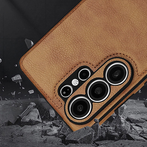 Funda Protectora de Cuero PU de Alta Calidad para Samsung S26 S22 S23 S24 Ultra S25 Plus A56 A55 A54 A16 A15, Resistente a Impactos - Product Image 4