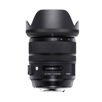 Objectif multifonction noir plein format Sigma 24-70mm F2.8 OS L-Mount - Grand angle autofocus pour la photographie mobile compatible avec