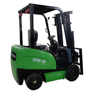 Precio de fábrica, precio bajo, carretilla elevadora eléctrica de 1 tonelada y 1,5 toneladas con CE - Product Image 2