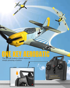 <span class=keywords><strong>Avion</strong></span> radiocommandé RC Park Flyer <span class=keywords><strong>BF109</strong></span> facile à piloter pour débutants avec stabilisateur gyroscopique - Product Image 5