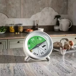 Thermomètre étanche en acier inoxydable rond mini pour viande, agneau, porc, bœuf, poulet, modèle 2025, NOUVEAU, VENTE CHAUDE - Product Image 4