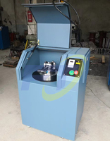 Broyeur à disques vibrant de laboratoire MZ-200, Pulvérisateur annulaire de laboratoire pour l'échantillonnage de minerai, en acier chromé 200*1/2/3 pour XRF
