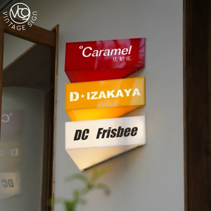 Letrero Acrílico Iluminado por LED Hecho a su Medida, Identidad de Marca Personalizada para <span class=keywords><strong>Centro</strong></span> <span class=keywords><strong>Comercial</strong></span>, Tienda o Fachada - Product Image 2