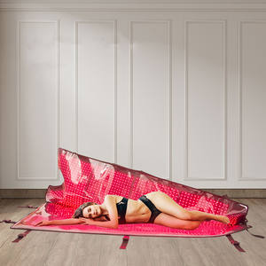 MEETU Rotlicht LED Therapie Rot therapie Licht Rotlicht Therapie Matte Solarium - Product Image 6