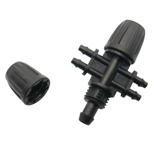 Conector de riego de 6 vías, manguera desviadora para riego de granja y jardín, 8/11mm a 4/7mm - Product Image 6