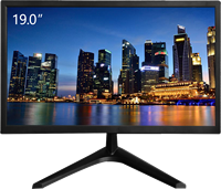 Moniteur LCD 2K 4K 19/20/22 /23/24 pouces écran HD cctv caméra écran ordinateur de jeu moniteur de bureau avec VGA HD MI