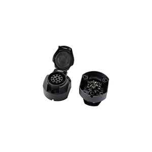Transmisió<span class=keywords><strong>n</strong></span> de Señal Completa, Enchufe de Remolque de <span class=keywords><strong>13</strong></span> Pines y 12V con Carcasa de Nailon, Accesorios para Remolques y Caravanas - Product Image 1