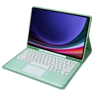 Funda con Teclado en Oferta para Samsung Galaxy <span class=keywords><strong>Tab</strong></span> S10+ 12.4 A810B-A, Panel Táctil Desmontable, Teclado Inalámbrico, Funda de Cuero para Tablet - Product Image 4