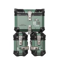 Pour Honda CC110 PG-1, sacoches latérales en aluminium 36L/45L, coffre supérieur 3 pièces, sacoches de selle de moto avec autocollants