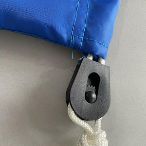 Sac de rangement de grande capacité pour le lavage du <span class=keywords><strong>linge</strong></span> d'hôtel Sac de transfert en polyester avec cordon Sac distributeur de séparation humide et sec - Product Image 5