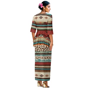 Aztec Custom-Designed Dress Direct-Sale Products From the Manufacturer - Two-Piece Set for the Island <strong>Country</strong> - Product Image 4