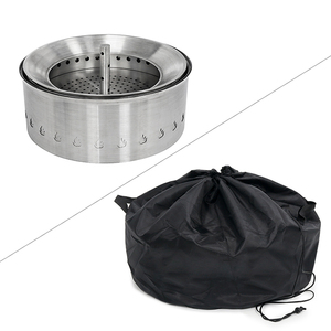 Haute Qualité Patio Sans Fumée <span class=keywords><strong>Brasero</strong></span> En Métal Extérieur Barbecue Grill À Bois Jardin Feu Bol En Acier Feu <span class=keywords><strong>Brasero</strong></span> Carré Cheminée - Product Image 6