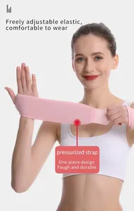 Attelle de poignet respirante et réglable en néoprène pour la protection sportive et la récupération des blessures de la main droite ou gauche - Product Image 4