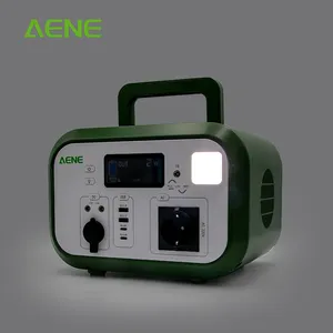 AC Pure Sine Wave 110v/220v 600W 1500W 2000W 3000W Portable Power Station Generator For Outdoor