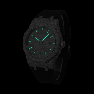 Orologio Meccanico da Uomo all'Ingrosso VVS Moissanite Iced Out Hip Hop Luminoso Zaffiro Impermeabile 50M Supera il Test del Diamante <span class=keywords><strong>APS</strong></span> - Product Image 2