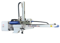 Buen Precio, Servicios OEM y ODM Disponibles, Brazo Robótico Servo de Alta Velocidad Jingbei de 3 Ejes, Construcción de Acero IMM 350T, Potencia de 1.55kVA