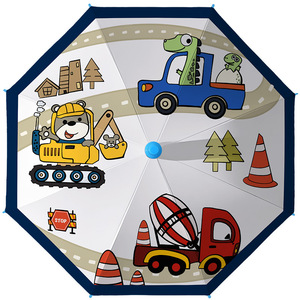 Vente en Gros Nouveaux Parapluies Droits Imperméables pour Enfants à Motif Dessin Animé 2025 en Polyester pour Utilisation en Extérieur et en Voyage - Product Image 3