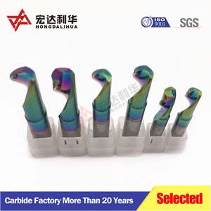 Fraise à queue en carbure monocoupe avec revêtement DLC pour découpe d'aluminium, fraise de fraisage CNC - Product Image 4