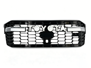 Accessoires de carrosserie pour voiture, calandre de pare-chocs avant pour <span class=keywords><strong>Toyota</strong></span> <span class=keywords><strong>Land</strong></span> <span class=keywords><strong>Cruiser</strong></span> LC300 <span class=keywords><strong>GR</strong></span> <span class=keywords><strong>Sport</strong></span> 2022-2024, grille d'admission d'air automatique - Product Image 2