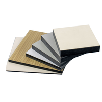 Plaques compactes en stratifié HPL 20 mm d'épaisseur, finition grain de bois, résistantes au feu, pour hôpitaux, plans de travail de cuisine, portes