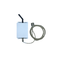 Sonde de température industrielle sans fil PT100 RTD étanche IP65 à haute température avec aimant, OEM ODM, portée LoRa 5 km, précision 0,1°C
