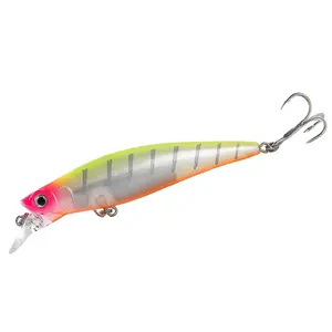 Fjord Hot Sale 90mm 31g Saltwater Artificial Plastic Molds Minnow Fishing Tackle Lures