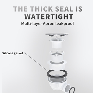 Hydralax bồn tắm bồn rửa cống phòng tắm cống sàn nhựa tắm khay <span class=keywords><strong>drainer</strong></span> - Product Image 5