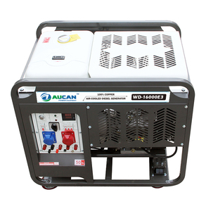 Générateur à cadre ouvert Aucan WD16000E3 16 kW 50/60 Hz, double cylindre, triphasé 110 V/220 V/230 V/240 V, démarrage électrique/à lanceur - Product Image 4