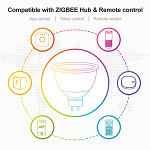GL-S-004P Gledopto Bombilla LED Inteligente <span class=keywords><strong>GU5</strong></span> <span class=keywords><strong>3</strong></span> de Bajo Voltaje 12V con Control Inteligente ZigBee, Luz Blanca y de Color, LED <span class=keywords><strong>GU5</strong></span> <span class=keywords><strong>3</strong></span> Regulable, Foco RGBCW - Product Image 6