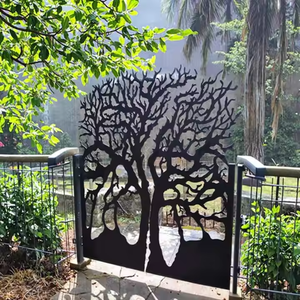 Paneles Metálicos Decorativos de Acero Corten para Jardín, Biombos de Privacidad Personalizados, Elegantes Separadores de Ambientes - Product Image 6